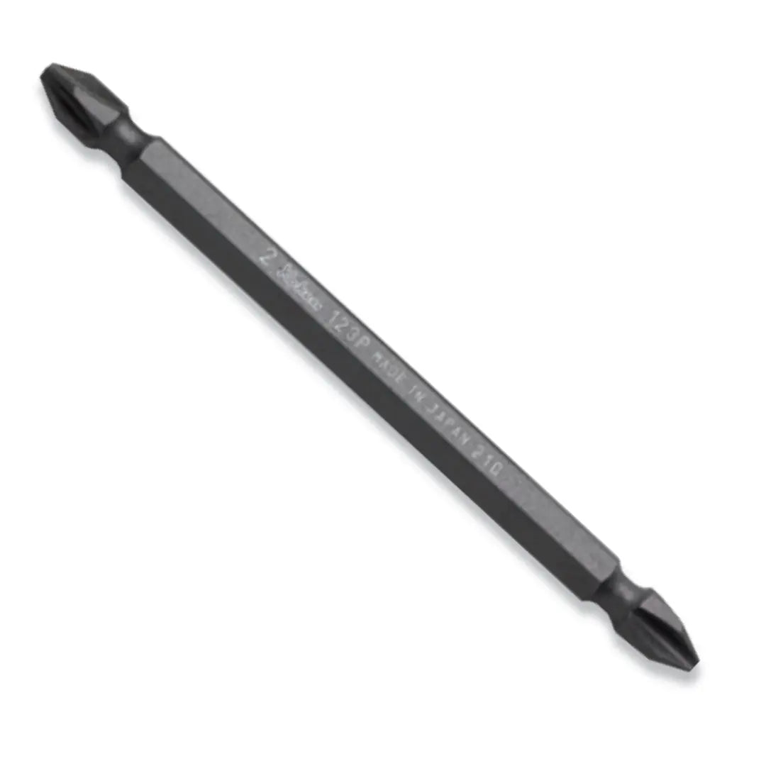 1/4 Hex Dr. Magnetized Double Ended Phillips Bit PH3 - Length 150mm