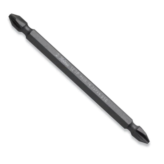 1/4 Hex Dr. Magnetized Double Ended Phillips Bit PH3 - Length 150mm
