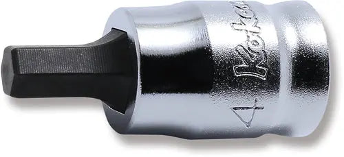 1/4 Sq. Dr. Bit Socket 4mm 6 point Length 25mm Z-series