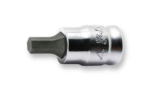 1/4 Sq. Dr. Bit Socket 6mm 6 point Length 50mm Z-series