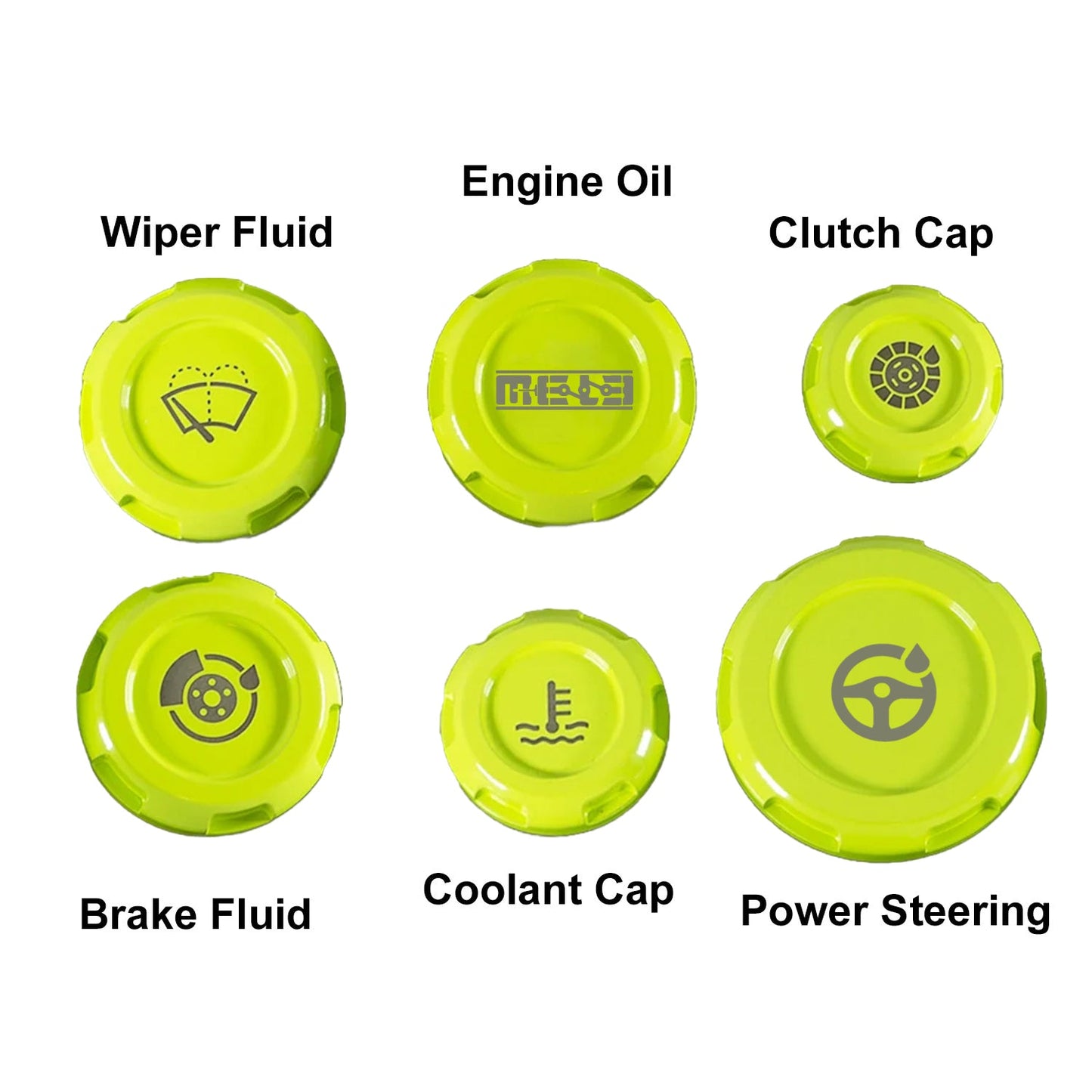 MeLe x Billetworkz Subaru Engine Bay Cap Set For 2013+ BRZ/FRS/86