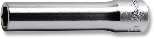 1/4 Sq. Dr. Socket 1/4 6 point Length 50mm
