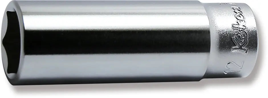 1/4 Sq. Dr. Socket 12mm 6 point Length 50mm
