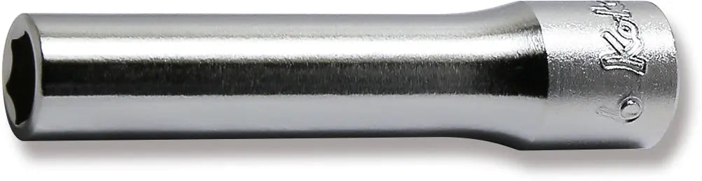 1/4 Sq. Dr. Socket 6mm 6 point Length 50mm
