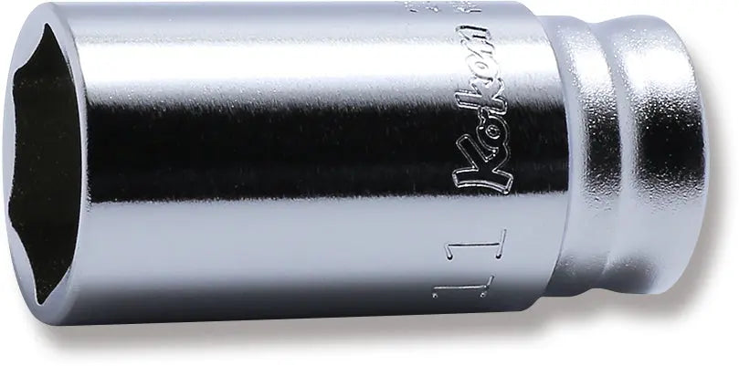 1/4 Sq. Dr. Socket 11mm 6 point Length 30mm Z-series