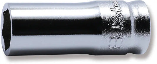 1/4 Sq. Dr. Socket 8mm 6 point Length 30mm Z-series