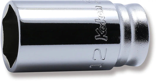 1/4 Sq. Dr. Socket 12mm 6 point Length 30mm Z-series