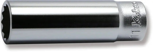 1/4 Sq. Dr. Socket 11mm 12 point Length 50mm