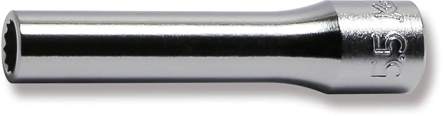 1/4 Sq. Dr. Socket 5.5mm 12 point Length 50mm