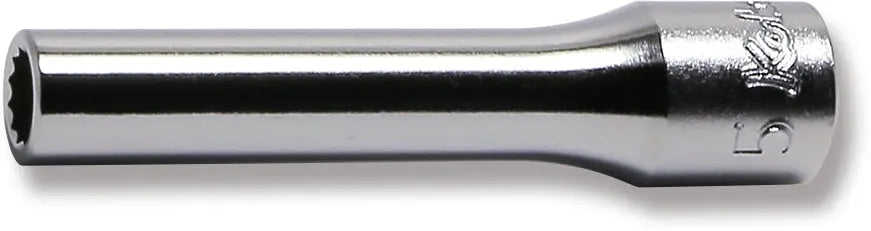 1/4 Sq. Dr. Socket 5mm 12 point Length 50mm