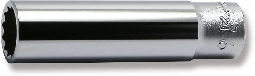 1/4 Sq. Dr. Socket 9mm 12 point Length 50mm