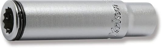 1/4" Sq. Drive 12-Point SAE Deep Nut Grip Socket in 9/32