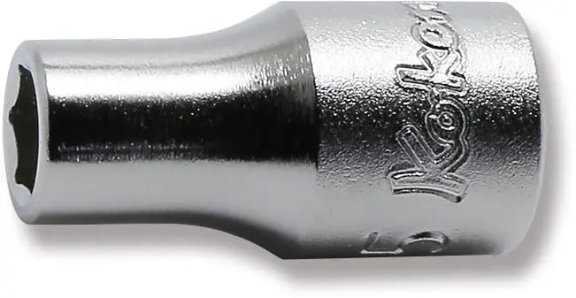 1/4 Sq. Dr. Socket 5mm 6 point Length 22mm
