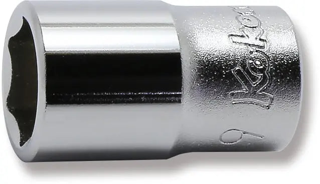 1/4 Sq. Dr. Socket 9mm 6 point Length 22mm