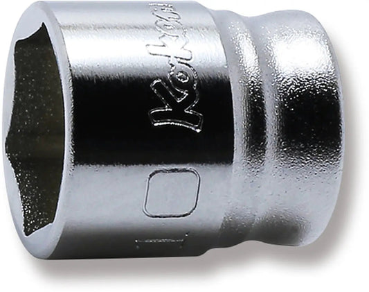 1/4 Sq. Dr. Socket 10mm 6 point Length 15mm Z-series