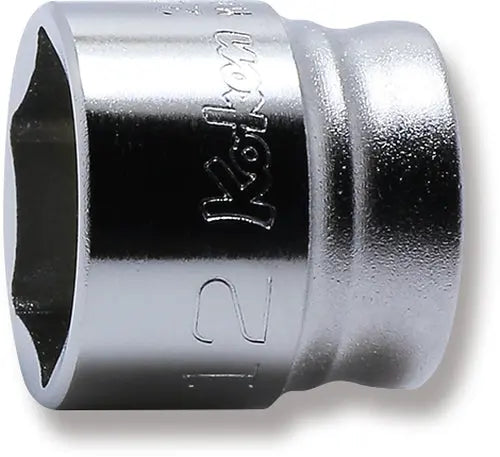 1/4 Sq. Dr. Socket 12mm 6 point Length 15mm Z-series
