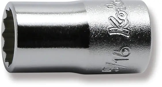 1/4 Sq. Dr. Socket 5/16 12 point Length 22mm