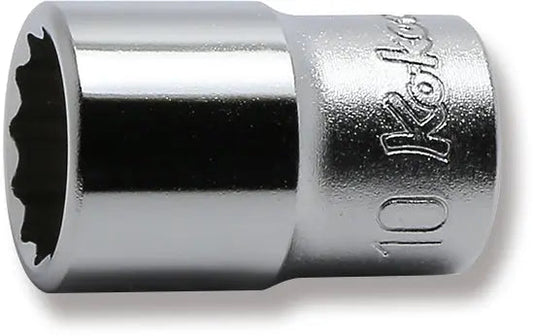 1/4 Sq. Dr. Socket 10mm 12 point Length 22mm