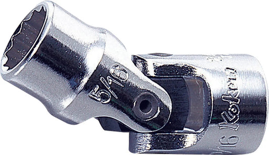 1/4 Sq. Dr. Universal Socket 12mm 12 point Length 37mm
