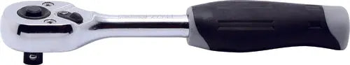 1/4 Sq. Dr. Ratchet Handle 20 teeth Push Button Length 115mm Plastic Handle