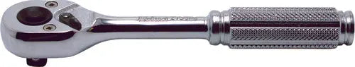 1/4 Sq. Dr. Ratchet Handle 20 teeth Push Button Length 115mm Metal Handle