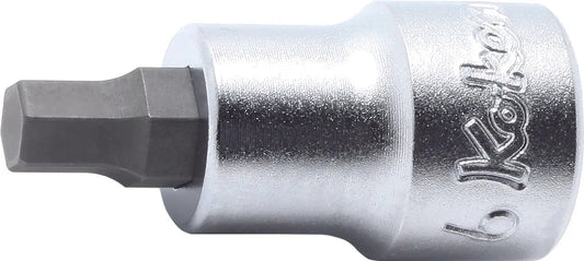 3/8 Sq. Dr. Bit Socket 6mm Hex Length 38mm