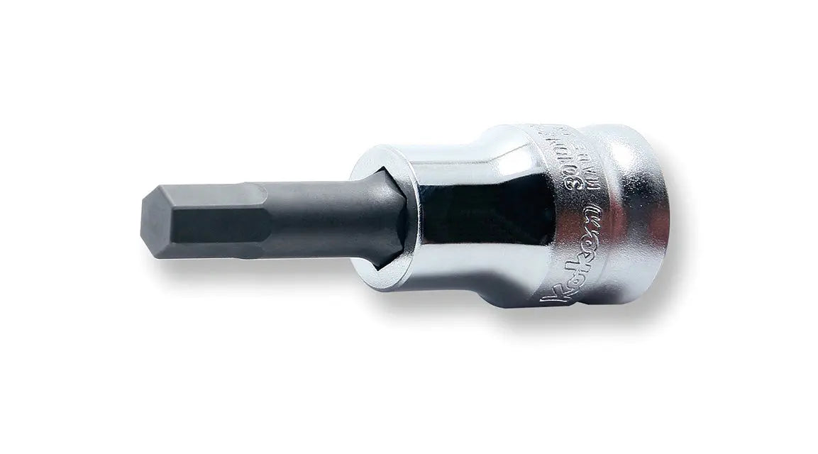 3/8 Sq. Dr. Bit Socket 7mm 6 point Length 50mm Z-series