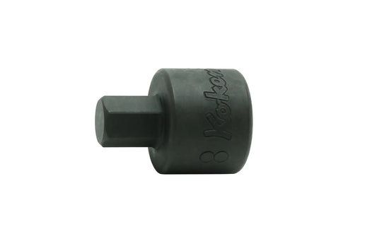 3/8 Sq. Dr. Bit Socket 6mm Hex Length 25mm