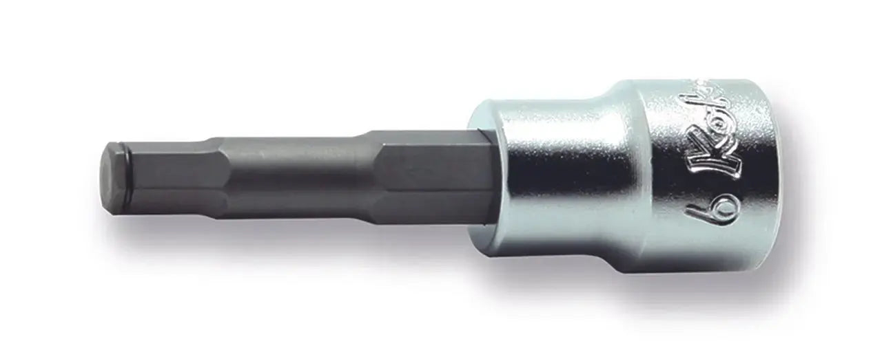 3/8 Sq. Dr. Bit Socket 6mm Grip Ring Length 100mm