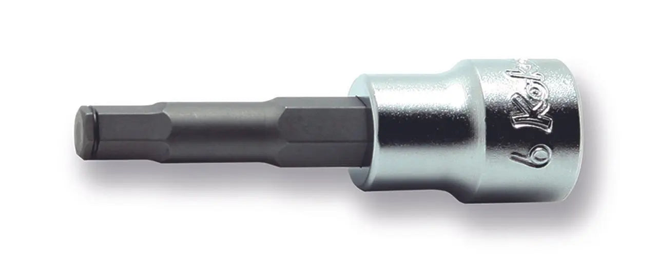 3/8 Sq. Dr. Bit Socket 4mm Grip Ring Length 62mm