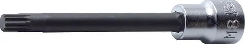 3/8 Sq. Dr. Bit Socket XZN M6 Triple Square Length 120mm