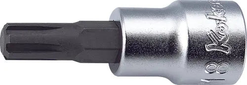 3/8 Sq. Dr. Bit Socket Ribe-CV M6 Length 50mm