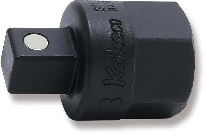 3/8 Sq. Dr. Bit Socket 8mm Square For Drain Plug Magnet / Outer Hex 17mm