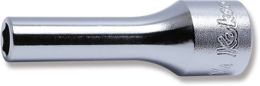 3/8 Sq. Dr. Socket 1/4 6 point Length 55mm