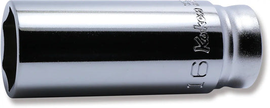 3/8 Sq. Dr. Socket 16mm 6 point Length 55mm Z-series