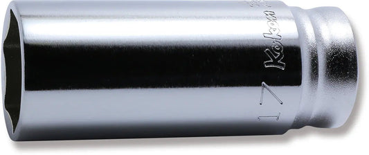 3/8 Sq. Dr. Socket 17mm 6 point Length 55mm Z-series
