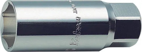 3/8 Sq. Dr. Spark Plug Socket 16mm 6 point Length 70mm Rubber