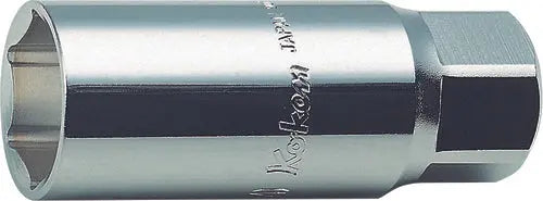 3/8 Sq. Dr. Spark Plug Socket 18mm 6 point Length 70mm Rubber