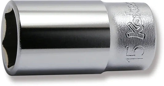 3/8 Sq. Dr. Socket 15mm 6 point Length 40mm