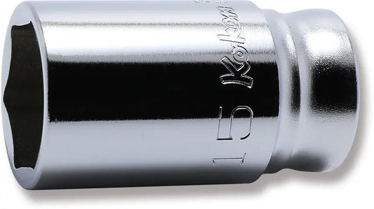 3/8 Sq. Dr. Socket 15mm 6 point Length 35mm Z-series