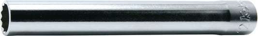3/8 Sq. Dr. Socket Set 8mm-14mm 12 point Length 120mm 4 pieces
