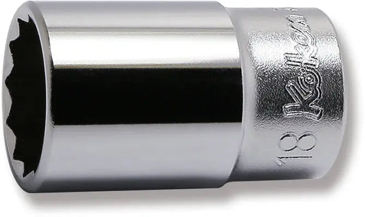 3/8 Sq. Dr. Socket 18mm 12 point Length 40mm