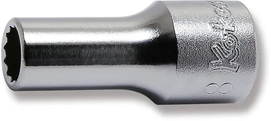 3/8 Sq. Dr. Socket 8mm 12 point Length 40mm