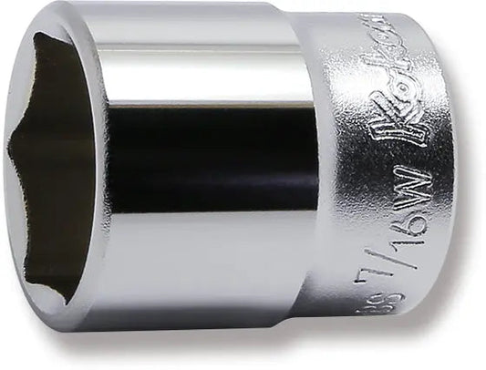 3/8 Sq. Dr. Socket Whitworth 7/16 6 point Length 32mm