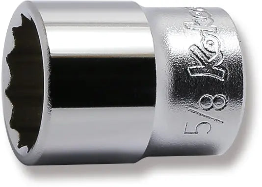 3/8 Sq. Dr. Socket 5/8 12 point Length 28mm