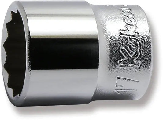 3/8 Sq. Dr. Socket 17mm 12 point Length 29mm