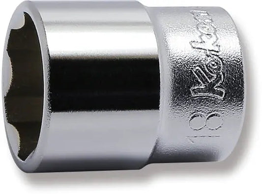 3/8 Sq. Dr. Socket 18mm Surface Length 30mm