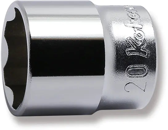 3/8 Sq. Dr. Socket 20mm Surface Length 31mm