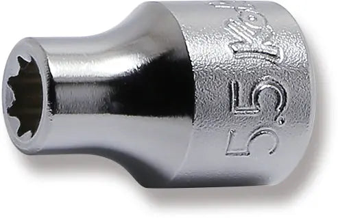 3/8 Sq. Dr. Socket 5.5mm Double Square Length 26mm