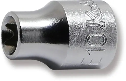 3/8 Sq. Dr. TORX® E10 Socket - Length 26mm
